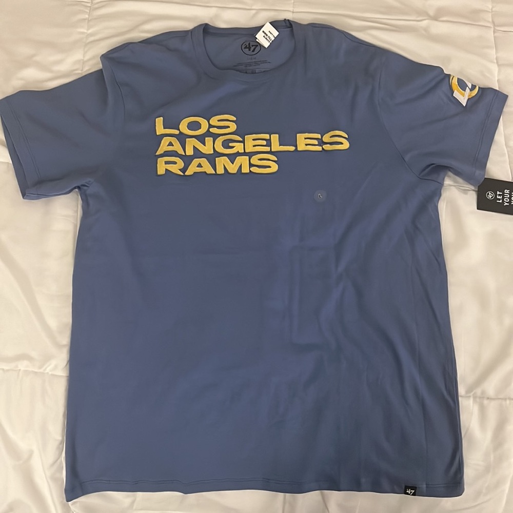 COPY - NFL Los Angeles Rams T-Shirt Large 47 Brand - Brand New
